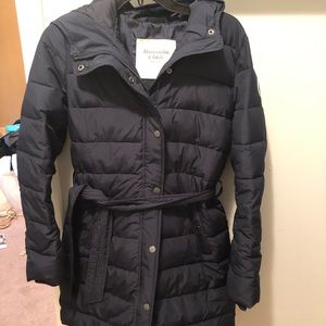 Abercrombie puffer coat